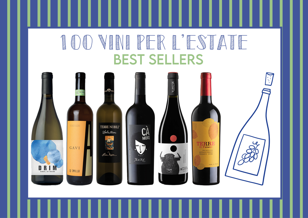 Box best sellers 100 VINI PER L'ESTATE 2025